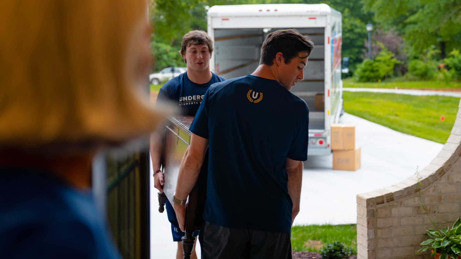 Undergrads crew ready to move